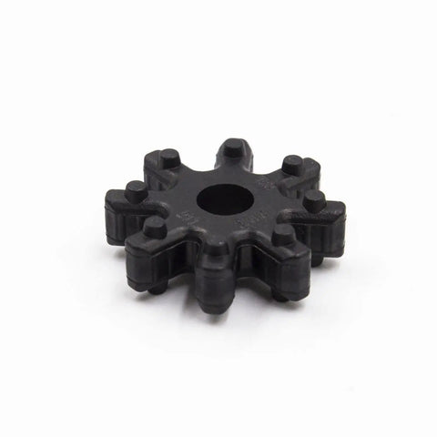 Flexible Coupling 2 Piece Set 563152K000FFF For Hyundai And Kia Models Direct Bolt On Fit Replacement Black includes one black rubber coupling