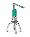 Beefy 20T Hydraulic Gear Puller With 2 Jaw And 3 Jaw Wheel Bearing Separator, 7.8 Inch Jaw, vertical setup, heavy duty
