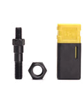 Hand Rivet Nut Tool Mandrel And Nosepiece Set Three Eighths To Sixteen Thread Adjustable Stroke 2 Pack components on display