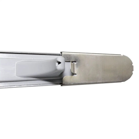 Close-up view of Lower Wash Arm Assembly For Dishwasher Replacement Fits Frigidaire Electrolux Models 20x5x2 Size metal and plastic part