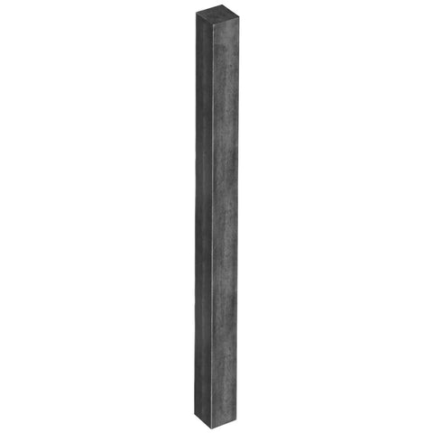 Two Pack 3/4 Inch Square Bar Key Stock Weldable Steel 12 Inch Long Raw Stock For Fabrication And Machining Hot Rolled Steel