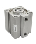 Air Pneumatic Double Acting Compact Cylinder With 25 mm Bore And 5 To 100 mm Stroke SDA25 Series Female And Male Thread