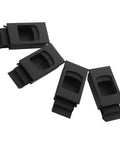 Plastic Rectangular Latch Buckles For Cabinets And Distribution Boxes Dope Secure Locking Sleek Durable Design 4 Pack