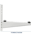 Side view of Heavy Duty Mini Split Wall Mount Bracket Built Tough For 9000-18000 BTU Ductless ACs And Heat Pumps