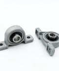 Beefy Zinc Pillow Block Bearing Bracket Fits 8mm Shaft Motors and Engines with Smooth Rotation and Strong Wear Resistance Works for Heavy Loads Garage Repairs and Shops 10 Pack of Sweet Value Units for Quick Fixes, two zinc pillow block bearings for 8mm shaft