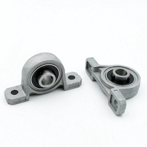 Beefy Zinc Pillow Block Bearing Bracket Fits 8mm Shaft Motors and Engines with Smooth Rotation and Strong Wear Resistance Works for Heavy Loads Garage Repairs and Shops 10 Pack of Sweet Value Units for Quick Fixes, two zinc pillow block bearings for 8mm shaft