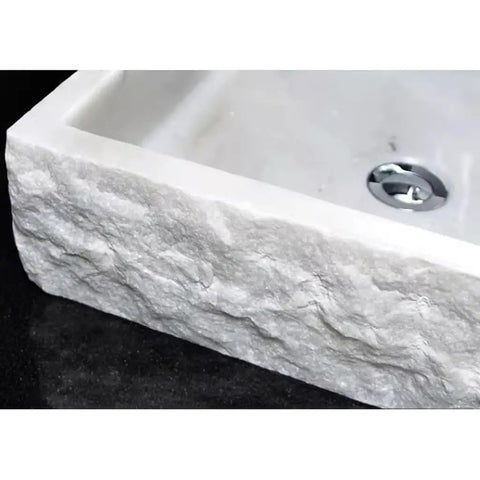 Premium Above Counter Vessel Sink For Modern Bathroom Vanity Slick Ceramic Washbasin Heavy Duty Build easy to install corner view.