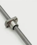 Miniature Ball Screw Kit For 3D Printers With Ball Nut 6mm 8mm 10mm Options 100mm 150mm 200mm Lengths SFK1002 close-up view