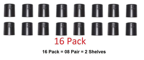 1 Inch Post Wire Shelf Clips Set For Metal Shelving Locks And Split Sleeves Plastic Locking Clips Easy No Tools Installation