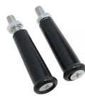 Revolving Trailer Jack Handle Lathe Crank Grip M10 Threaded Handwheel With Nuts 2 Pack Durable Bakelite Construction