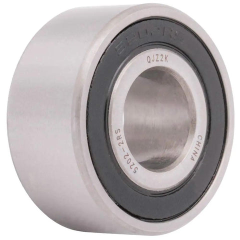 Ten Pack 5202 2RS Angular Contact Ball Bearings featuring double rubber seals, 15mm, designed for heavy equipment repairs.