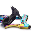 Throttle Series BMX Right Brake Lever Oil Slick Finish Lightweight Design For Intermediate Riders