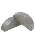 Heavy Duty Steel Half Round Crescent C Shape Pin Key High Torque Rust Proof Secure Shaft Hub Connection Stops Slippage Reliable Hardware Built Tough As Nails No Joke Strong Enough Perfect For Any Project You Might Have. 3x10x3.7mm steel pin key