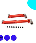 Gen7 Aluminum Driveshafts Upgrade Kit For Everest Gen7 Pro And Sport RC Crawlers With Durable Metal Shafts, Greater Range Of Motion, Enhanced Flex, Easy Install, 2pc Replacement Parts red aluminum driveshafts with screws