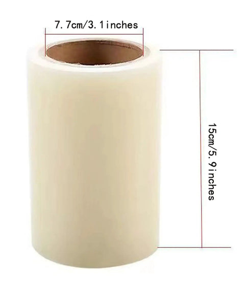 Kick Mud Where It Belongs With These Heavy Duty Disposable Shoe Film Refills Built For Auto Dispensers And Keeping Hotel Lobbies Cleanrooms Squeaky Clean And Slip Resistant Daily, 15cm x 7.7cm roll.