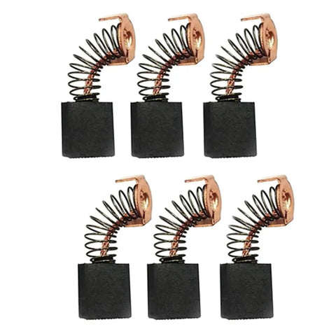 Upgraded Carbon Brush Set For 700 Pipe Threader, OE 44815 R700 Compatible Accessory, six carbon brushes with springs.