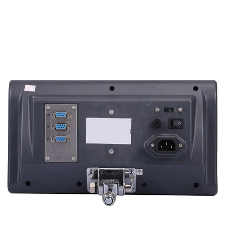Back view of the Pro Grade Digital Caliper and Three Axis Digital Readout Kit for Lathe Mill Tools showing connections.