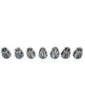 ER11 Spring Collet Set for CNC Milling and Engraving 1 16th Inch to 1 Quarter Inch Carbon Steel 7 Pack Pro Grade High Precision Grip