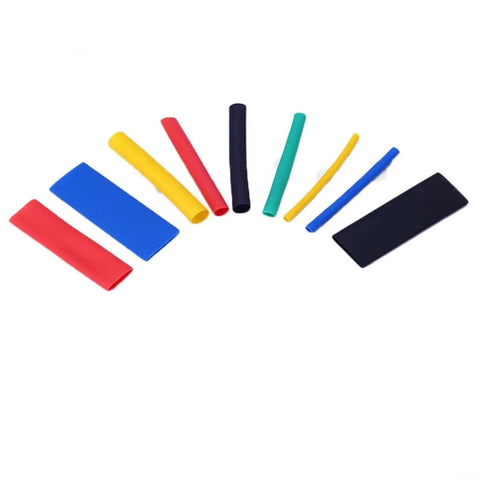 Ultra Stretchable Evenoonest Heat Shrink Tubing Kit With Flame Retardant Wire Cable Sleeves For Tough Electrical Repairs And High Expansion Ratio Assortment Of 780 Pcs To Fix Damaged Cables Fast Without Removing Connectors. assorted colored heat shrink tubing sleeves, flat and pre-cut