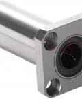 Heavy Duty Flange Linear Bearings For 10MM Shafts with a flanged square housing for CNC upgrades and 3D printer precision.