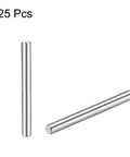 1.5mm x 20mm Dowel Pins Set in 304 Stainless Steel for Woodworking, Shelf Pegs, Bunk Bed Support, Durable Rust Resistant, 25 Pcs