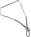 26.5 Inch Bow String With End Caps For CRS004C Crossbow, 175 Lbs Draw, Polyester Fiber Replacement, black and white string