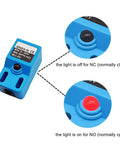Inductive Proximity Sensor SN04 N NPN NO 4mm Sensing Distance 5 30V DC 300mA Output With SN Bracket Blue showing status lights