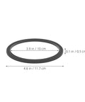 3 Pack Food Grade Silicone Sealing Ring Gasket For Ninja Creami Ice Cream Maker, dimensions shown for replacement part size.