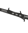 Pro Grade Chain Wear Gauge Tool With Three Point Design In Black Finish Measures 0.5 Percent And 0.75 Percent Wear Includes Chain Hook And Chainring Nut Wrench For Quick Accurate Bike Chain Checks
