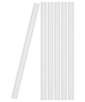 Six-Piece Three Quarter Inch PVC Pipe 17 Inch Long Schedule 40 White For Home DIY Projects Greenhouse Garden Farm Workshop Furniture Grade