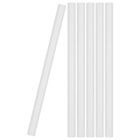 Six-Piece Three Quarter Inch PVC Pipe 17 Inch Long Schedule 40 White For Home DIY Projects Greenhouse Garden Farm Workshop Furniture Grade