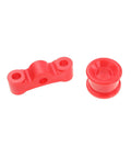 Black Shift Linkage Kit For Acura Integra 1994 2001 And Honda Civic 1992 2000 B Series Engine Only Direct Fit Performance Upgrade Easy Install Hardware Included. red shift linkage bushings and sleeve kit, plastic