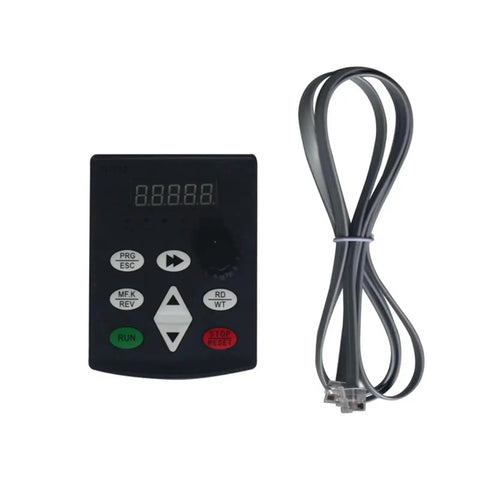 VFD Inverter Drive Two Point Two KW 3 HP 220V 12A Motor Speed Control Controller Easy Install Industrial Grade Frequency Converter with keypad and cable