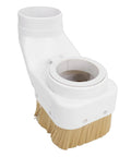 Tough 100Mm Abs Cnc Spindle Dust Shoe Paired With A Snug Fit Brush Hood, 100mm size, ABS material, ideal for woodworking.