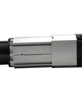 Heavy Duty Air Cooled CNC Spindle Motor 9Kw 380V 400Hz 2400Rpm side view showing robust aluminum housing and black end cap.