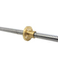 T20 Lead Screw With 4mm Pitch Delivers Knockout Smoothness For 3D Printers And Cnc Machining Includes Heavy Duty Brass Nut