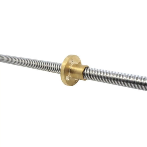 T20 Lead Screw With 4mm Pitch Delivers Knockout Smoothness For 3D Printers And Cnc Machining Includes Heavy Duty Brass Nut