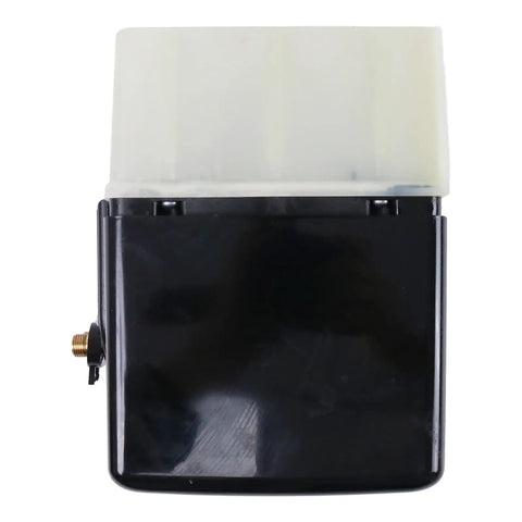 Marine Hydraulic Power Unit 12V Pump V351HPU1 Compatible With Bennett Trim Tab, Compact Boat Hydraulic System black base with white reservoir