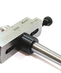 Pro Grade 3MT Taper Turning Attachment for Offsetting Lathe Tailstock with hardened alloy steel point and ground shank, side view