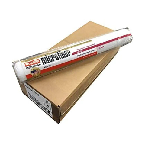 R523 18 Inch Microfiber Paint Roller Cover Three Eighths Inch Nap Pack Of 6 for smooth finish and strong paint pickup