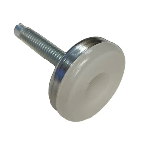 Heavy Duty Furniture Leveling Glide With Five Sixteenths Eighteen Threaded Stem One And A Half Inch Adjustable Hex Nut No Slip Nylon Base Safe On Tile Hardwood Carpet Ideal Replacement For Home And Office
