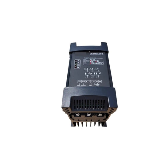 Industrial Three Phase Scr Power Conditioner 30 To 2000 Amp Adjustable Voltage Regulator view, compact design with input/output terminals.
