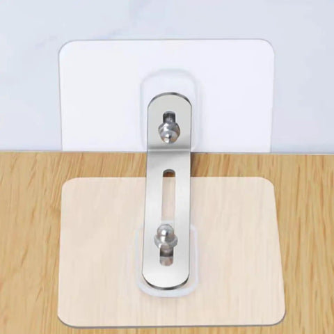No Drill 10 Pack Furniture Wall Anchor Kit 6x6 Acrylic Stainless Steel Easy Install Anti Tip For TVs Shelves Cabinets And More Keeps Your Home Safe For Kids And Pets, acrylic wall anchor on wood surface