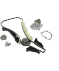 Solid Timing Chain Kit And Water Pump For 2010-2013 Chrysler Sebring Dodge Journey DOHC 2.4L Engine Super Durable Metal Build Save Big On Repairs No More Stretching Fears, timing parts laid out