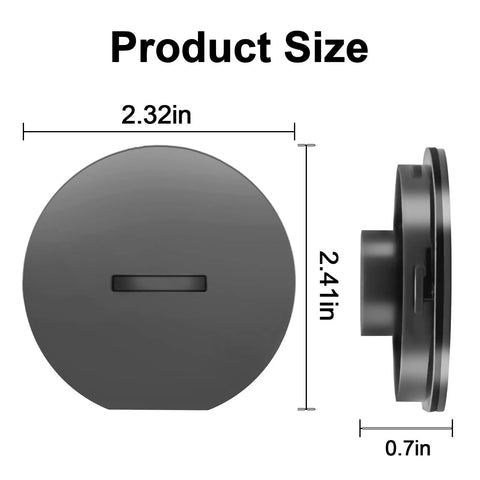 Dimensions of End Cap Cover For Roller Brush Bar Replacement Part For V8 V10 V11 V15 Vacuum Cleaners Durable Easy Install