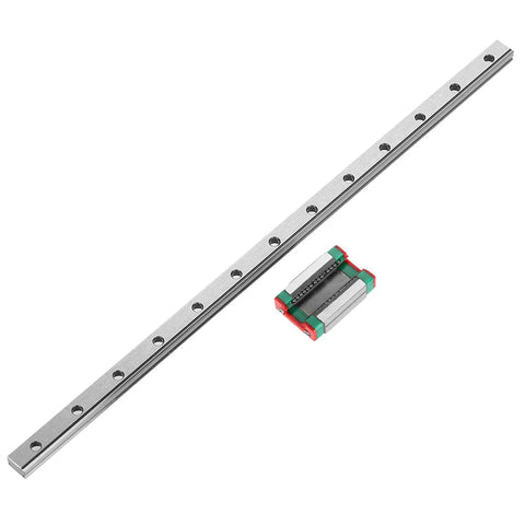 Super Durable Miniature Linear Rail Guide Equipped With A Slick Bearing Steel Slide Carriage For Ultra Snappy Motion On 3D Printers And Tight Tolerance Maker Projects
