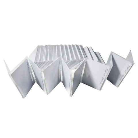 Stack of 125KHz RFID Proximity Cards Read Only 0.8mm PVC ID Cards for Door Entry Access Control and Attendance Systems EM4100 Compatible