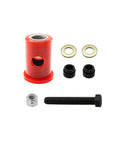 Shifter Isolator Bushing Kit For Heavy Duty Truck Transmissions Replaces K3399 K23311E, includes red isolator, bolt, nut, and washers