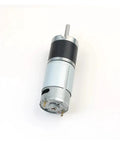 Compact DC Planetary Gear Motor With Center Output Shaft, 12V And 24V Adjustable Low Speed, Permanent Magnet Micro Motor