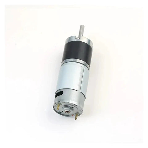 Compact DC Planetary Gear Motor With Center Output Shaft, 12V And 24V Adjustable Low Speed, Permanent Magnet Micro Motor